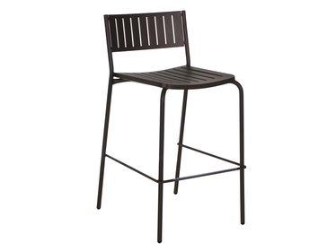 Bridge Steel Stacking Outdoor Patio Bar Stool