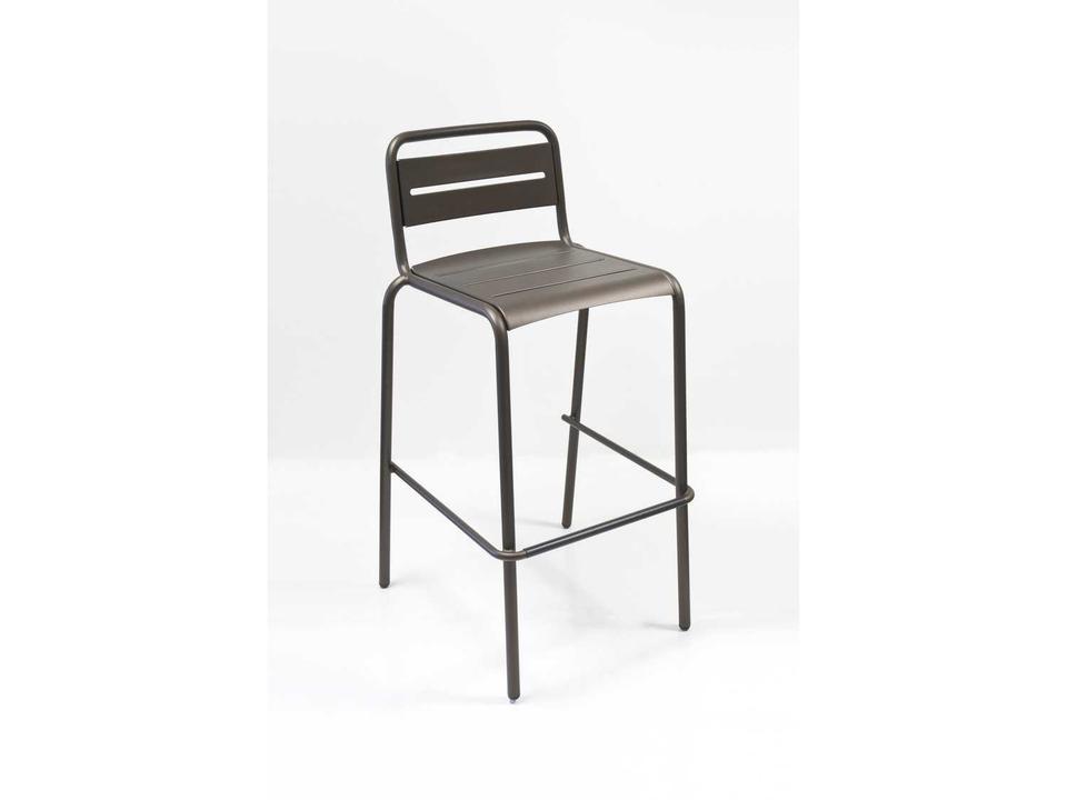 Star Steel Stacking Patio Bar Stool