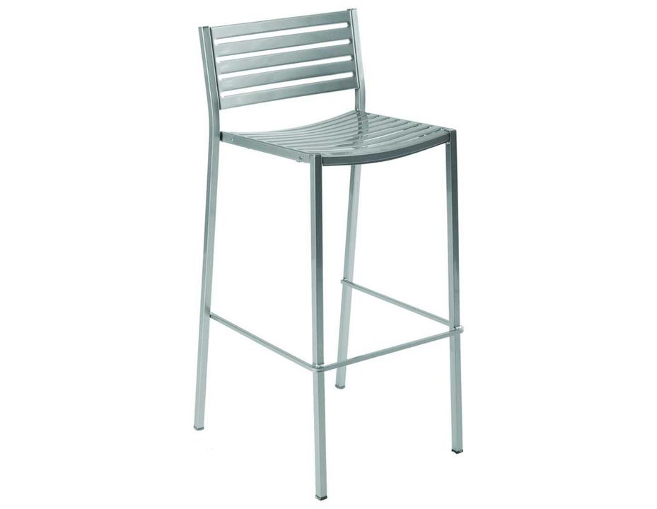 Segno Steel Stacking Outdoor Bar Stool
