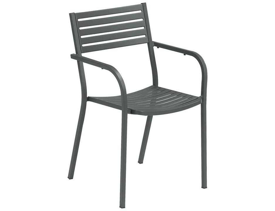 Segno Steel Stacking Arm Chair