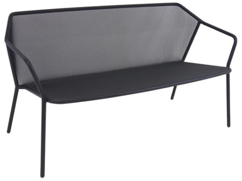 Darwin Steel Metal Outdoor Loveseat