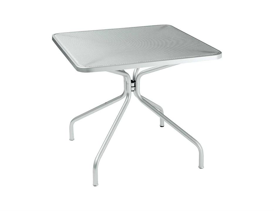 Cambi 24 Inch Square Steel Dining Table