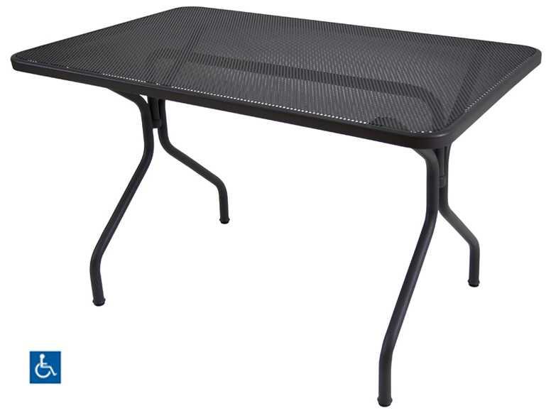 Cambi Rectangular ADA Table Steel Indoor Outdoor