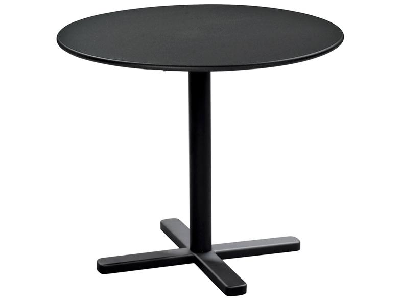 Darwin Round Steel Dining Table