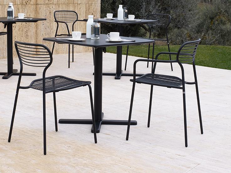 Apero Steel Patio Dining Set