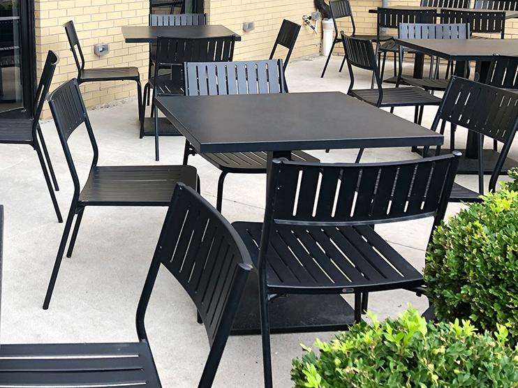Bridge Aluminum Patio Dining Set