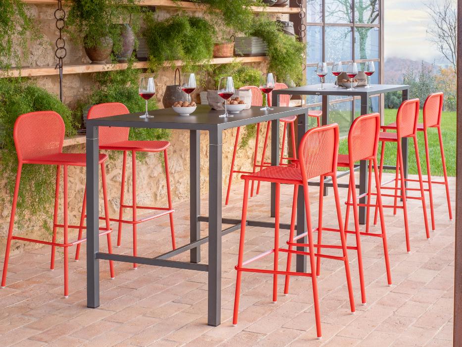 Darwin Steel Outdoor Patio Dining Set