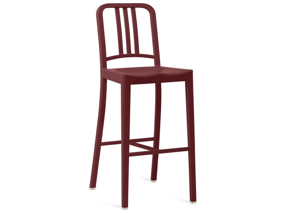 111 Navy Bar Stool made from Recycled PET Plastic