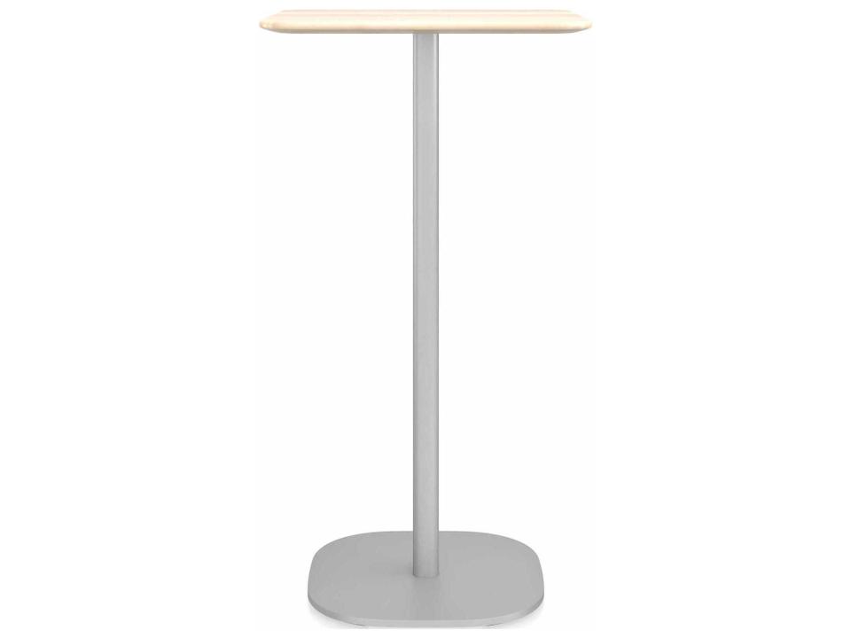 2 Inch Flat Base Jasper Morrison Rectangular Wood Bar Table