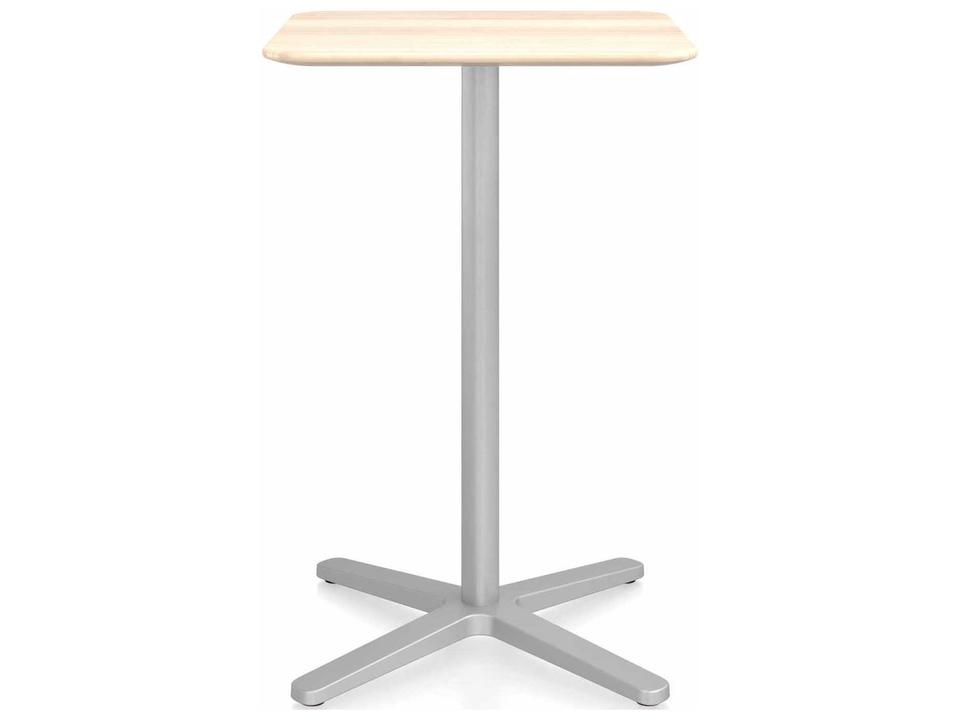 2-Inch X Base Square Counter Table by Jasper Morrison