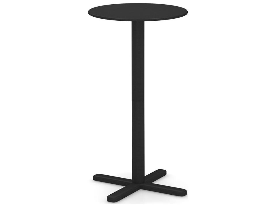 Darwin Steel Round Outdoor Bar Table