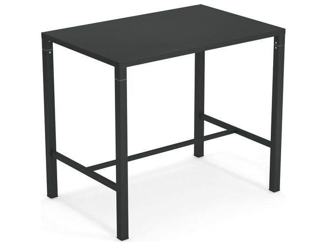 Nova Steel Rectangular Bar Table