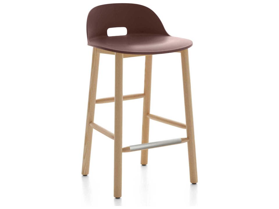 Alfi Low Back Counter Stool by Jasper Morrison