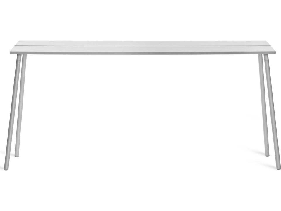 Run by Sam Hecht and Kim Colin Rectangular Bar Table in Clear Anodized Aluminum