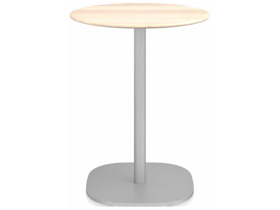 Emeco By Jasper Morrison Round Dining Table with Flat Base