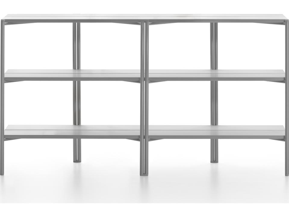 Run By Sam Hecht And Kim Colin Aluminum Clear Anodized Console Table