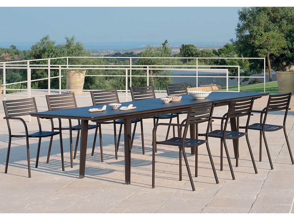 Plus Steel Black Dining Set