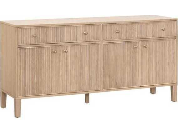 Highland Media Sideboard in Natural Oak