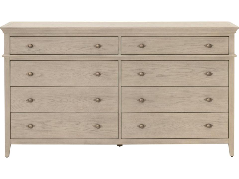 Oxford Bronze Bay Rubberwood Double Dresser