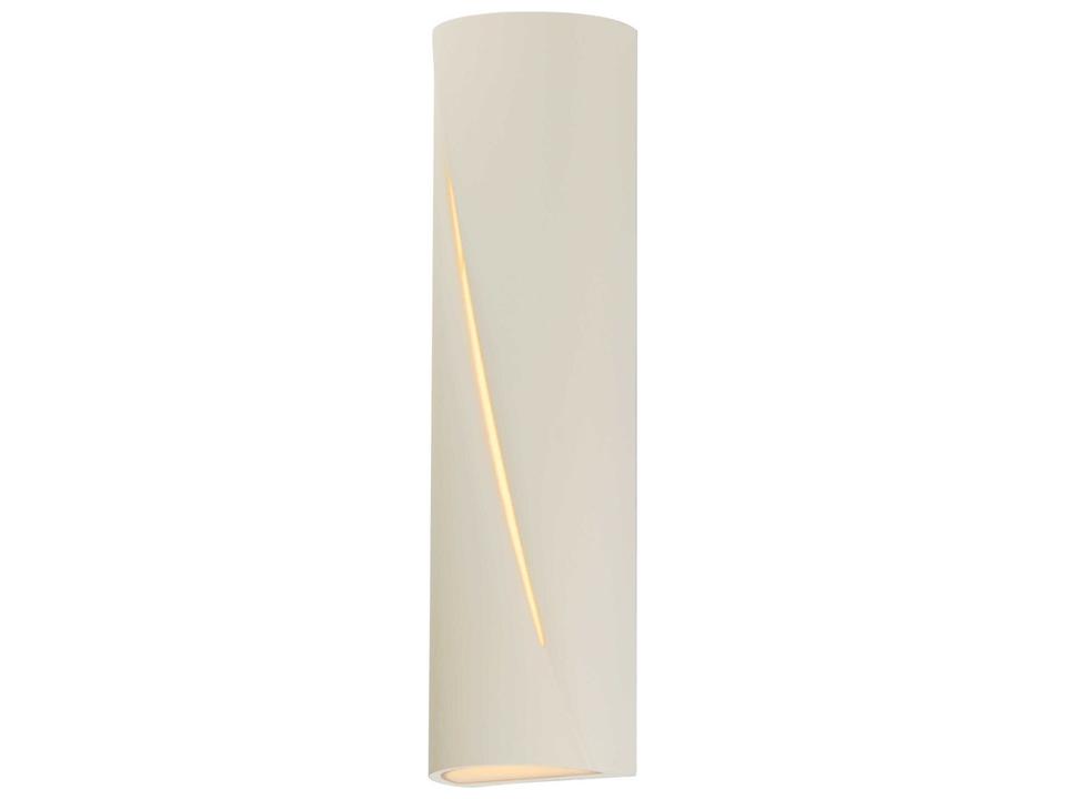 Puff 1-Light Outdoor Wall Sconce in Chaulk White