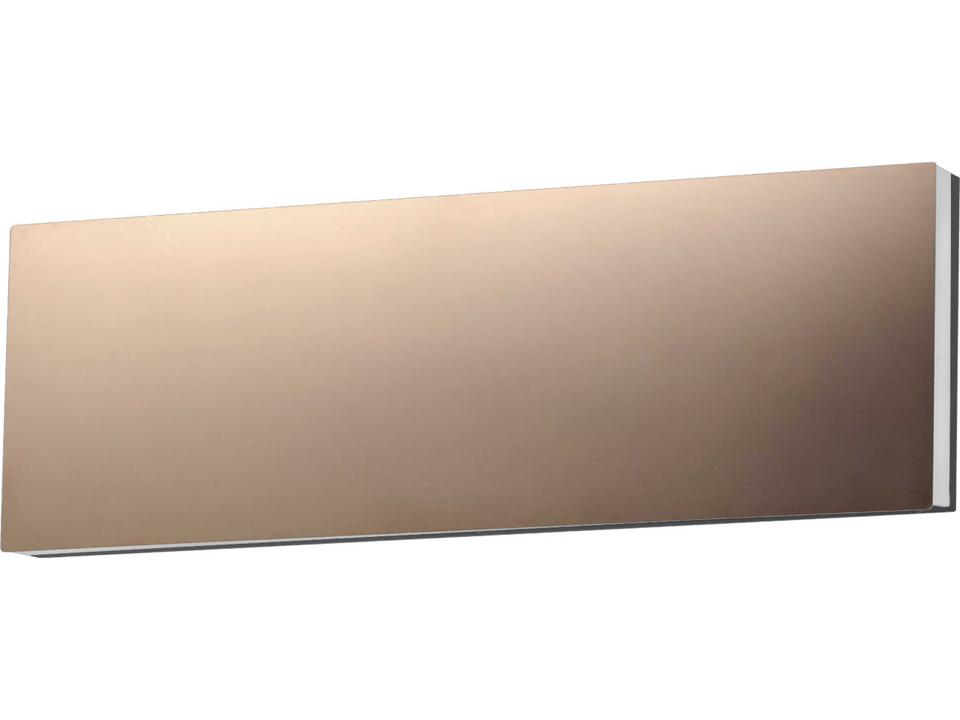 Embosse 1-Light Polished Bronze LED Vanity Light