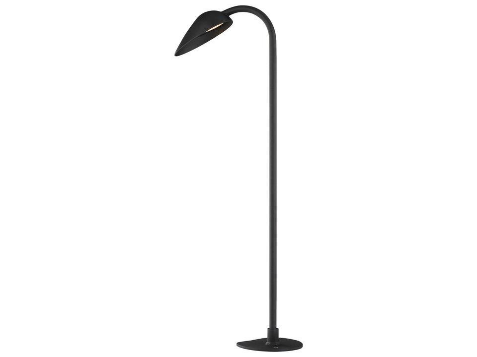 Marsh 1-Light Outdoor LED Path Light in Black