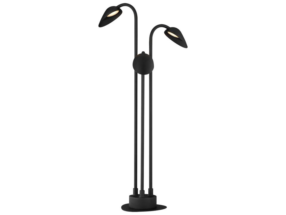 Marsh 3-Light LED Outdoor Path Light in Black