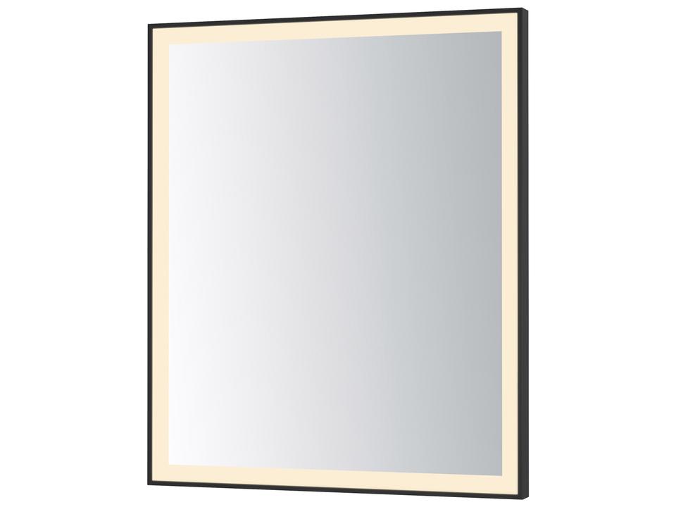 Framed Black Wall Mirror Rectangular