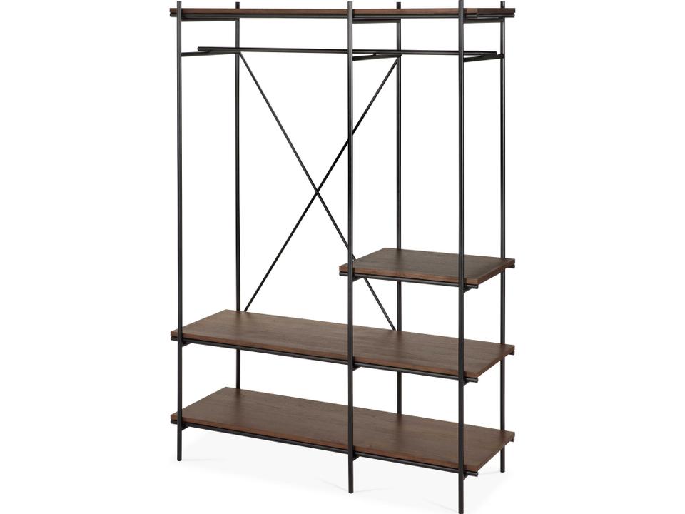 Oscar Teak Brown Hanging Rack