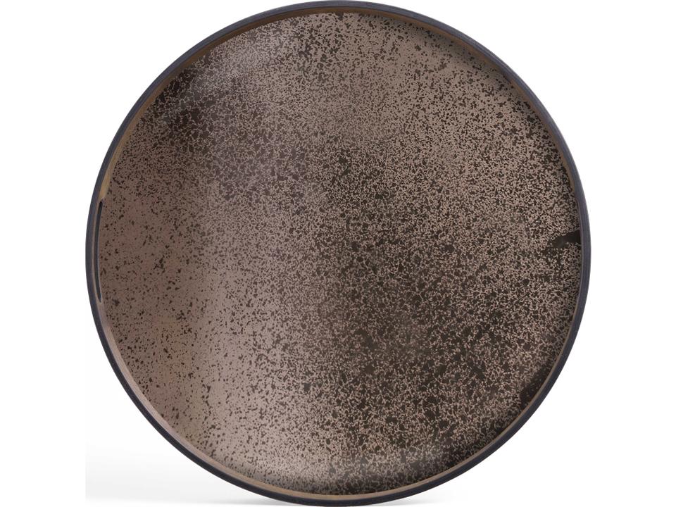 Aged Small Mirror Tray
