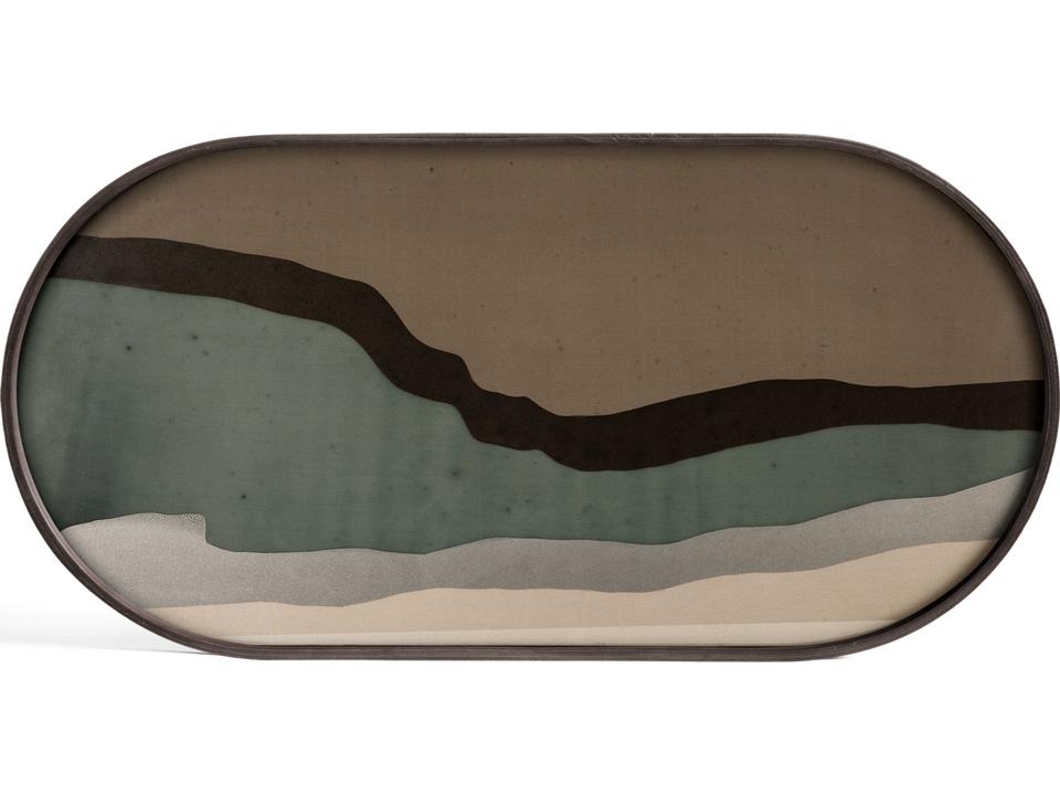 Wabi Sabi Medium Glass Tray