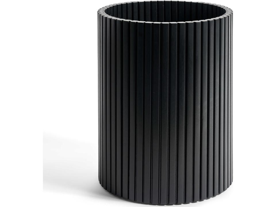 Roller Max Waste Paper Basket Tainted Mahogany