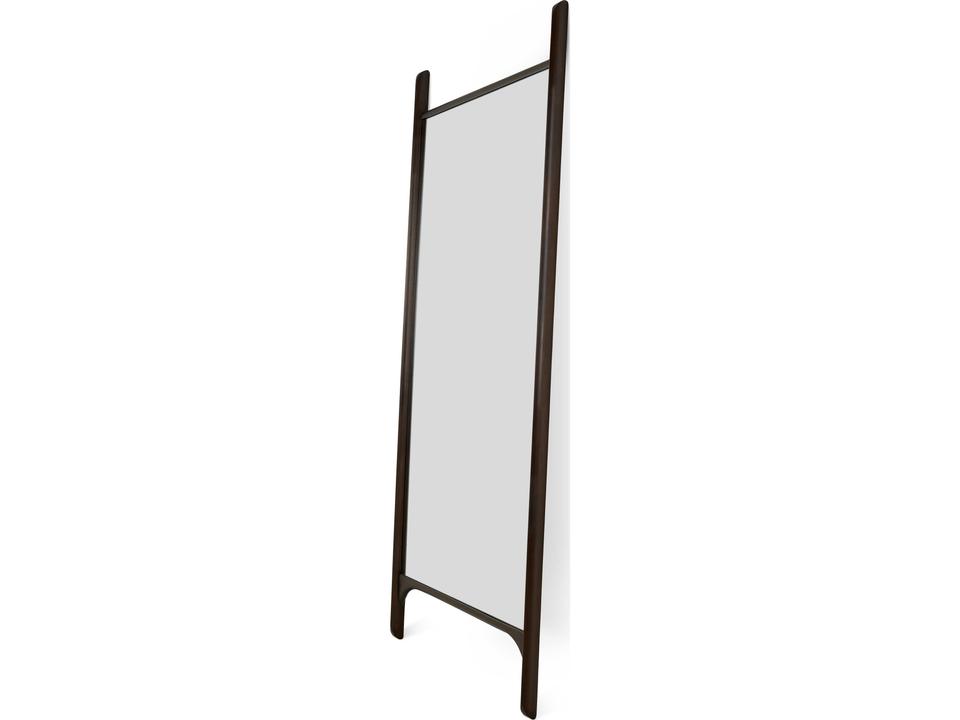 Pi Mahogany Dark Brown Pi Floor Mirror
