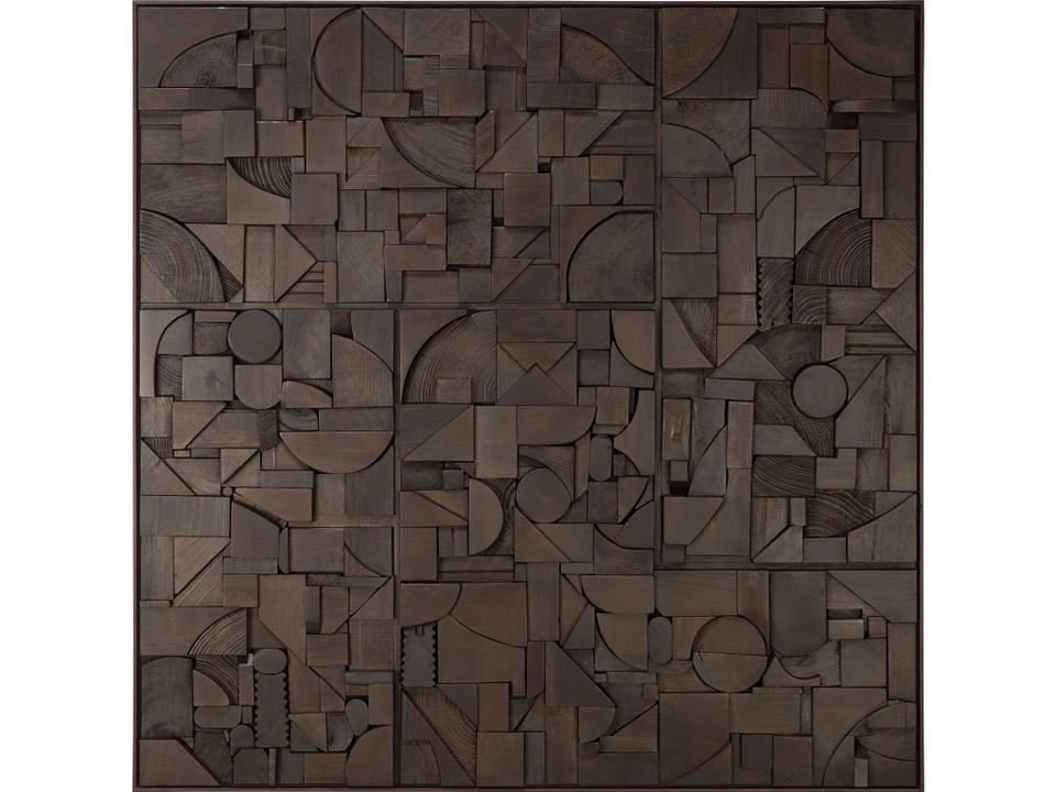 Bricks Square Wall Art