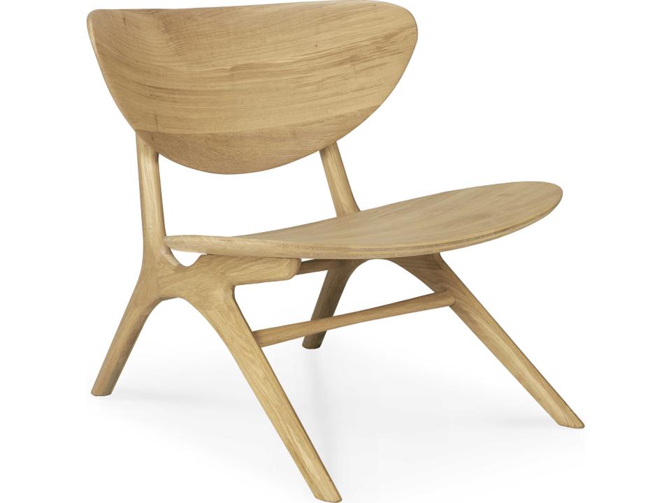 Eye Oak Lounge Chair with Hard Wax Oil Finish