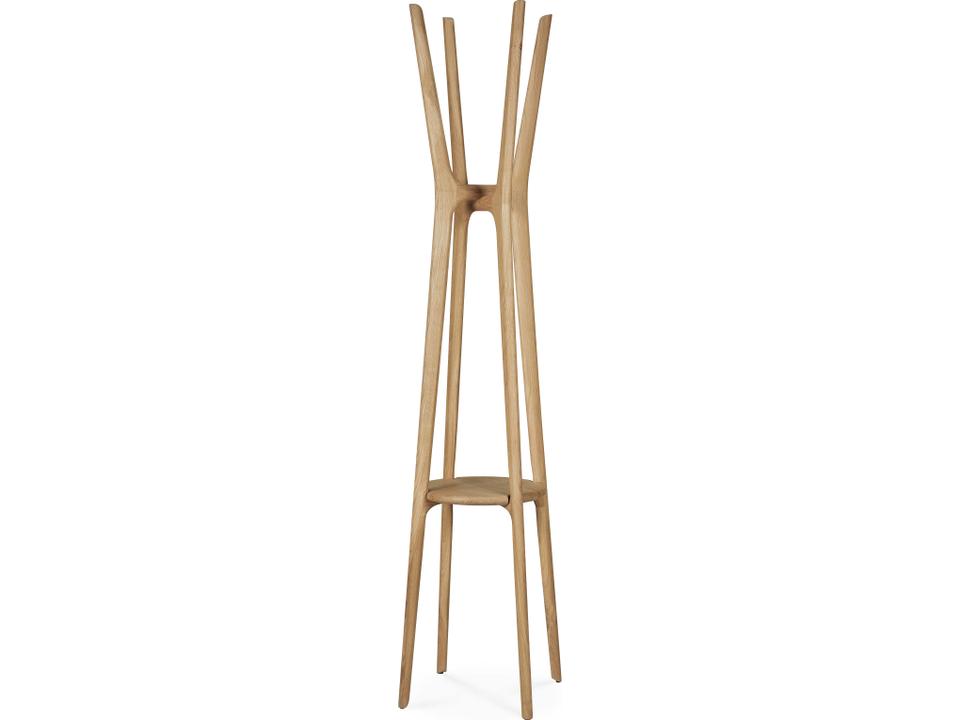 Pi Oak Pi Coat Stand