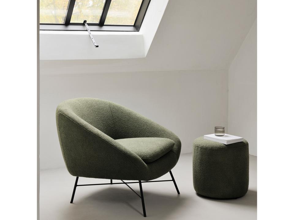 Barrow Chair and Ottoman Set