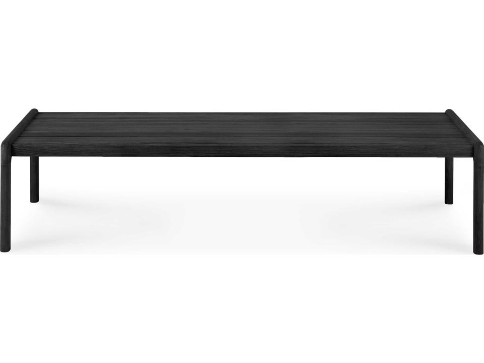 Jack Teak Black Coffee Table
