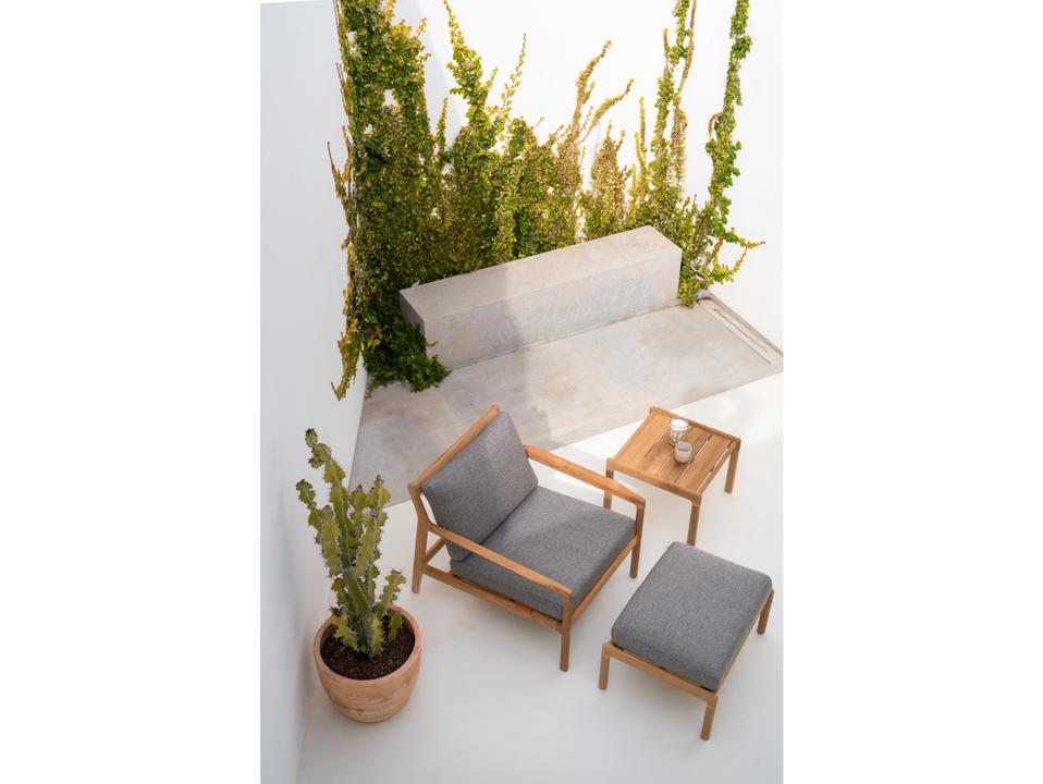 Jack Teak Cushion Lounge Set