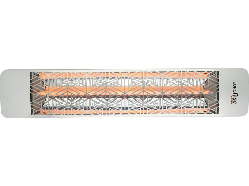 Mason Series 1500 Watt Plug-In Outdoor Heater in Stainless Steel