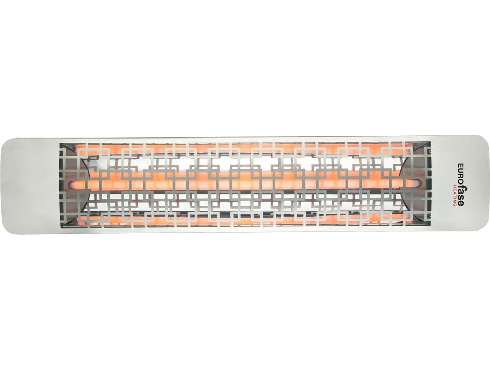 1500 Watt Plug-In Electric Infrared Single Element Patio Heater Decor Plate Brix 120V