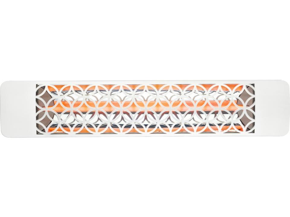 Eurofase EF15 Series 39 Inch 1500 Watt Electric Outdoor Heater in White