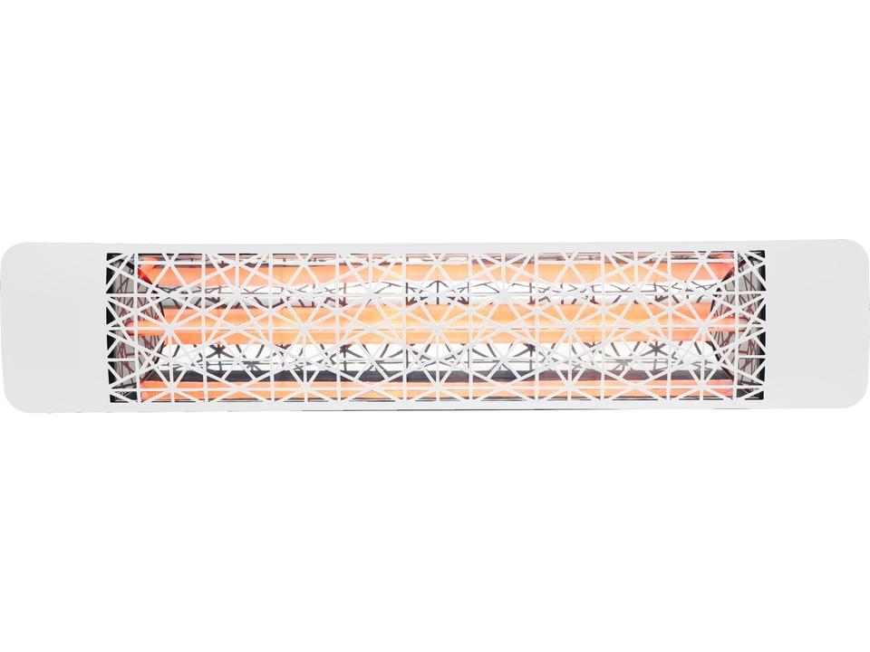 EF15 Series 39 Inch 304 Stainless Steel Electric Patio Heater in White
