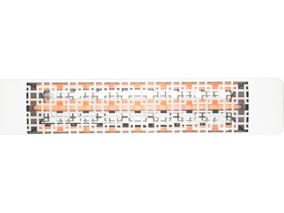 EF15 Series 39 Inch 1500 Watt Electric Outdoor Heater in White