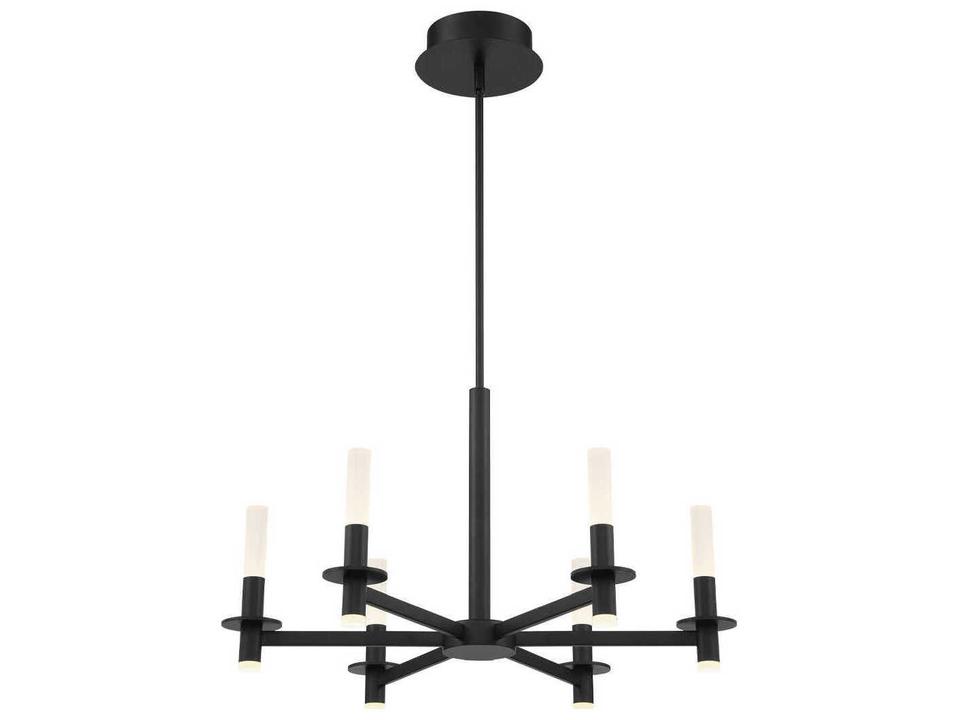 Torna 6-Light Black Candelabra Chandelier