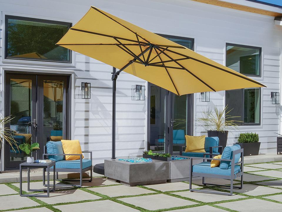 cabelas patio umbrella LAUSAINT HOME Outdoor with Base included, 12 FT Deluxe Curvy Cantilever Umbrella Heavy Duty Offset Hanging Umbrella with 360° Rotation for Market, Pool, Garden, Backyard, Deck (Beige) Section_feat013:1 and a windproof design Used SALOMON X-DRIVE 75 Size:8 L