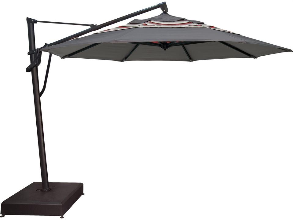 11 Foot Octagon AKZP Cantilever Umbrella with 360 Rotation and Tilt