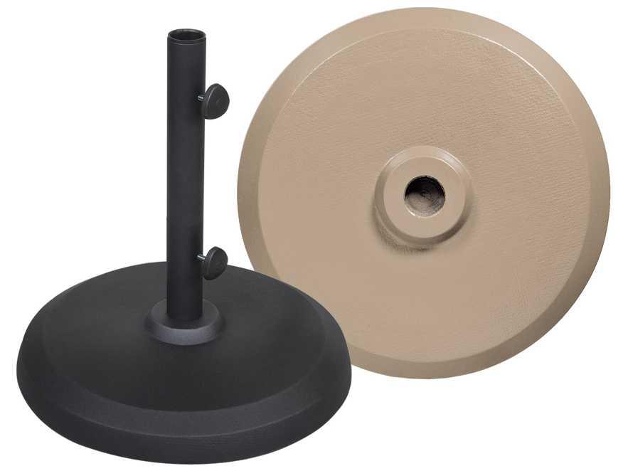 BG50 50 Pound Cast Aluminum Umbrella Base 19.5 Inch Diameter
