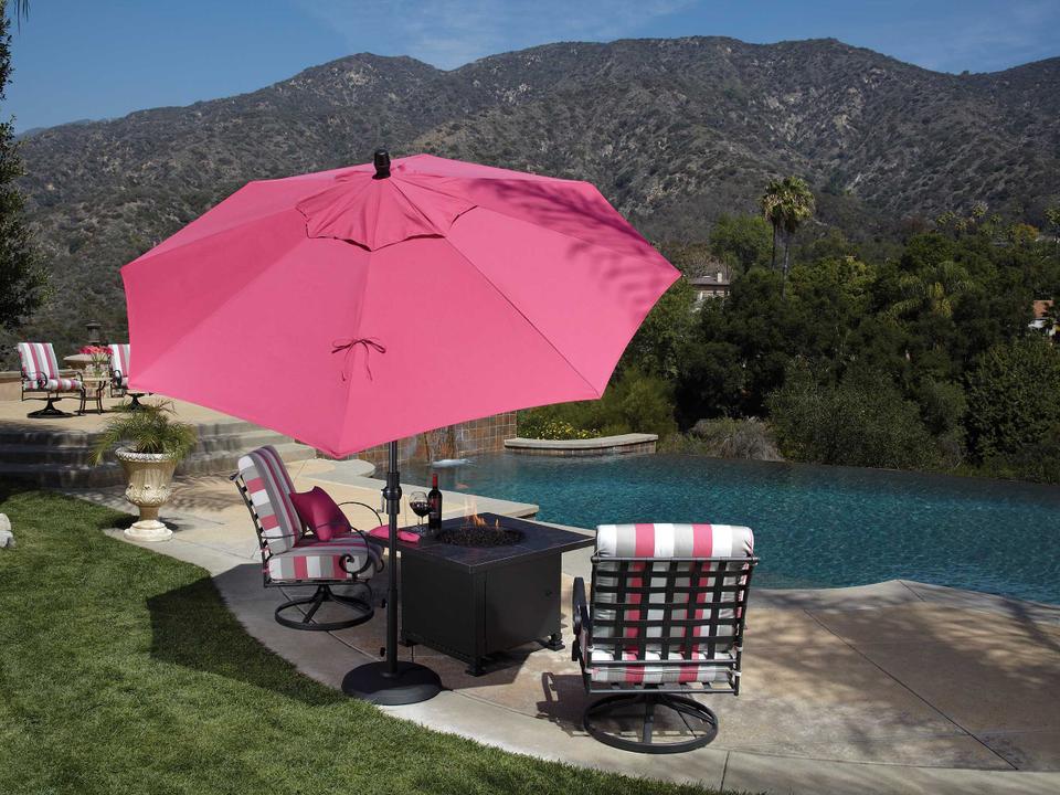 9-Foot Octagon Collar Tilt Market Umbrella
