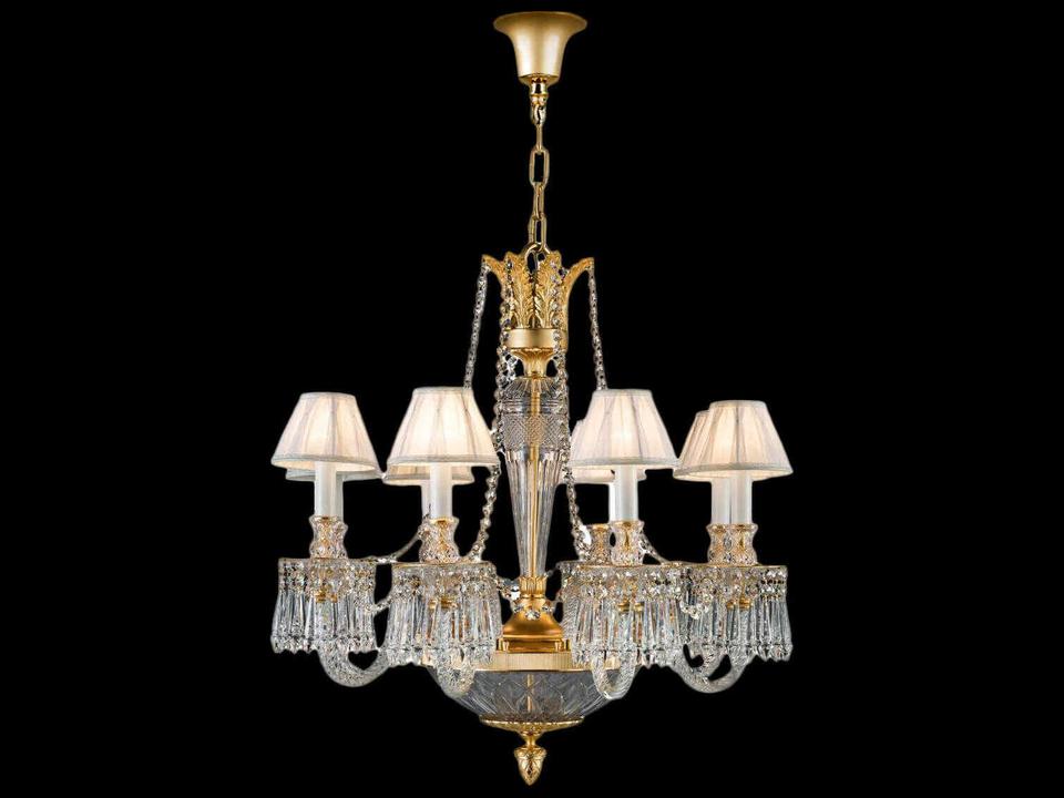 Mariner Luxury 8-Light Antique Gold Plated Chandelier